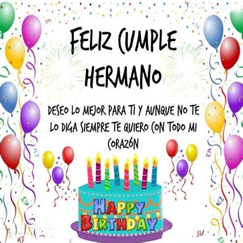 videos de cumpleaños para hermano mayor|feliz cumpleanos hermano querido.